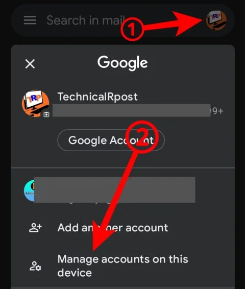 How to log out Gmail from Mobile - मोबाइल से जीमेल लॉग आउट कैसे करें?