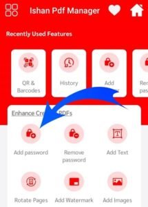 pdf me password kaise dale