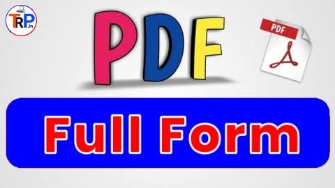 PDF Full Form, PDF Full Form In Computer
