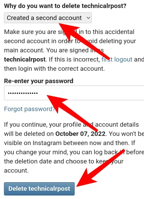 how to delete instagram account permanently, Instagram Account Permanently Delete Kaise Kare.