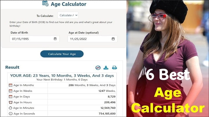 Best Age Calculator | आयु कैल्कुलेटर